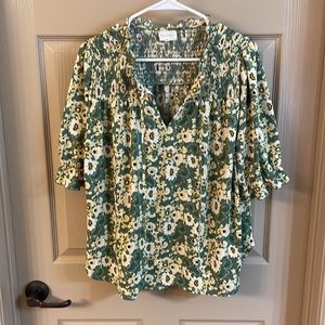 XL Melloday Floral Blouse